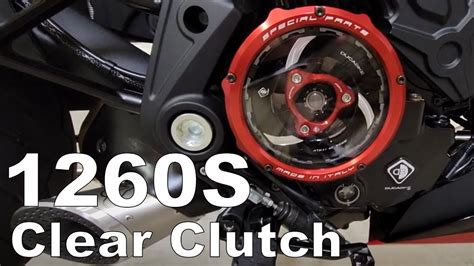 Ducati Diavel 1260S Ducabike Clear Clutch Cover YouTube