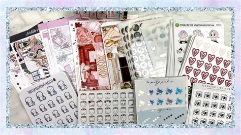 Planner Sticker Haul TCMC Fox Cactus Clevergirlcrafts SPC More