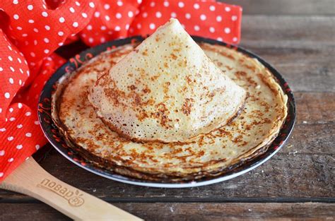 Тесто для блинов - пошаговый рецепт с фото на Повар.ру