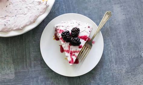 No Bake Frozen Blackberry Pie Recipes Go Bold With Butter Recipe