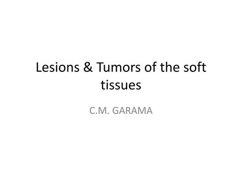 Solution Lect Lesions Of The Soft Tissues Studypool