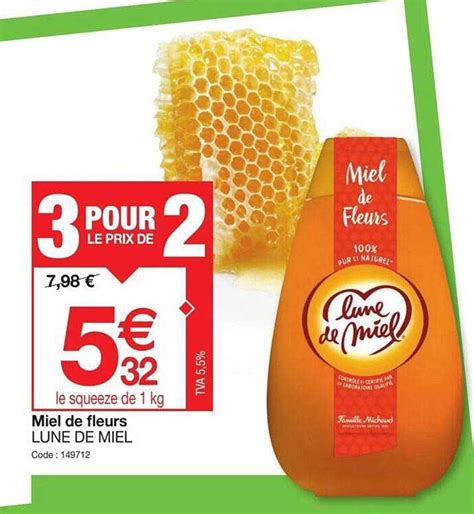 Promo Miel De Fleurs Lune De Miel Chez Promocash ICatalogue Fr