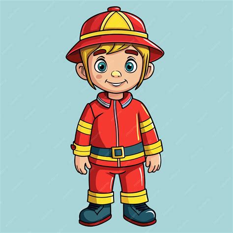 firefighter drawing 3