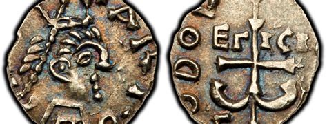 clovis ii king  neustria  burgundy av tremissis ad