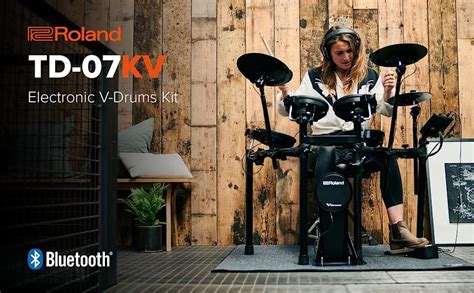 Roland Td 07kv Electronic V Drums Kit Legendary Dual Ply