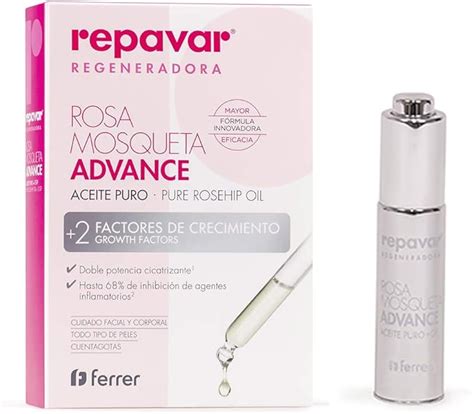 Repavar Regeneradora Aceite Puro Rosa Mosqueta Advance Ml Amazon Es