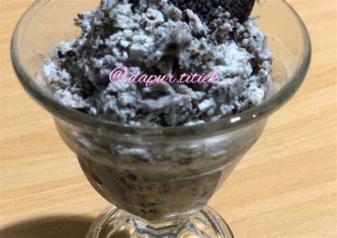 Resep Ice Cream Oreo Oleh Hartati Yulian Cookpad