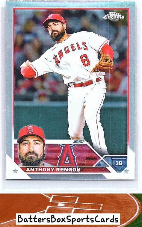 2023 Topps Chrome 123 Anthony Rendon Refractor EBay