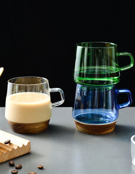 Glass Coffee Mugs - Our Dining Table