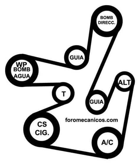 Jeep Compass Serpentine Belt Diagram Jeep Comp