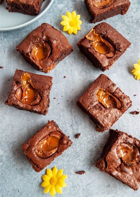 Cadbury Caramel Egg Brownies Something Sweet Something Savoury