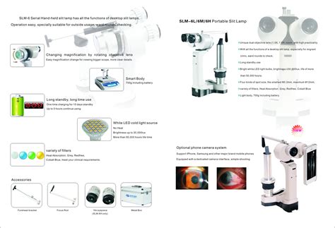 Shtopview Portable Slit Lamp Microscope Slm 6m Good Performance And