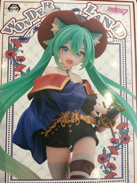 Wonderland Hatsune Miku Puss In Boots Prize Figure In Stock Gacha