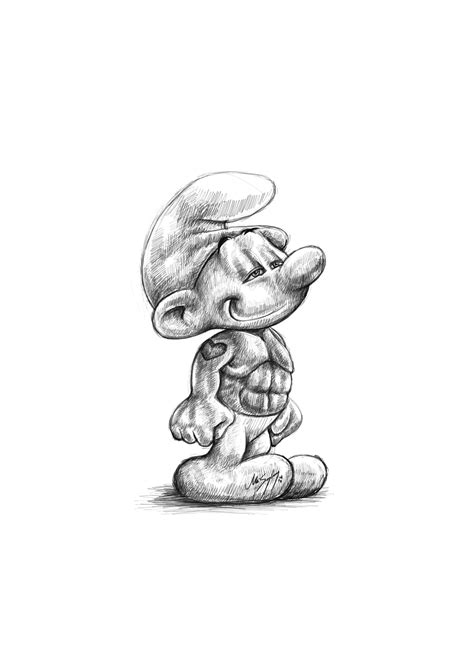 Hefty Smurf Png Drawing Png Download Png Smurfs Png Etsy Ireland