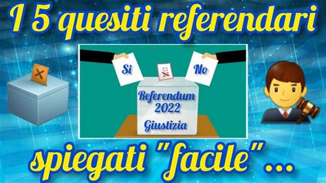 Referendum Del Giugno Sulla Giustizia Giusta I Quesiti