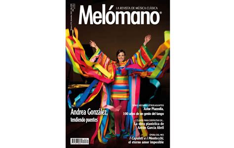 PORTADA REVISTA MELÓMANO Nº279 ESPAÑA AGATHA RUIZ DE LA PRADA