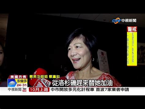 蔡總統過境美國丹佛 又見華僑抗議嗆聲│中視新聞 20190720