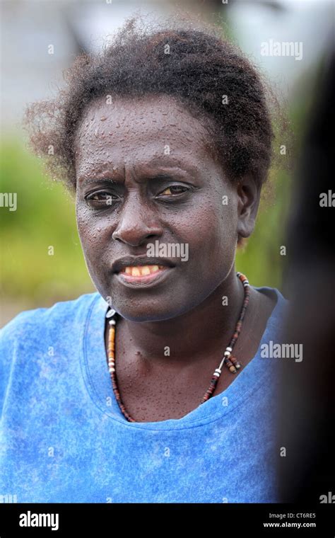 Sceptically Looking Woman Withe Raindrops On Her Face Bougainville