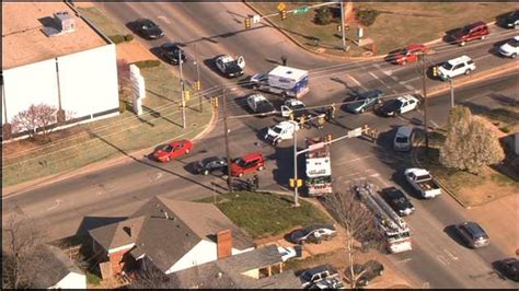 Police Chase Ends In Arrest Crash In Northwest Okc