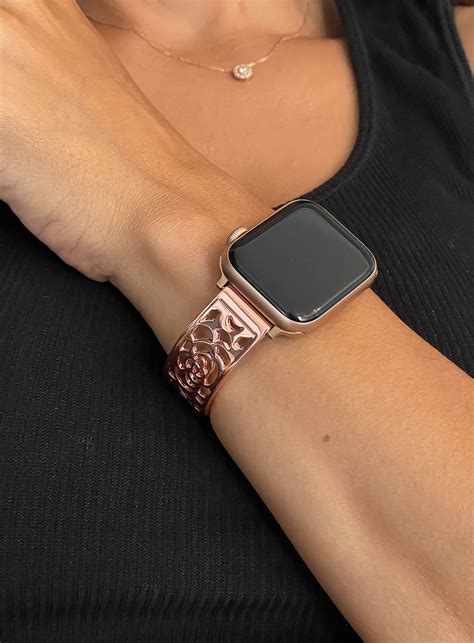 Luxury Rose Gold Apple Watch Bracelet Mm Mm Mm Mm Mm Mm