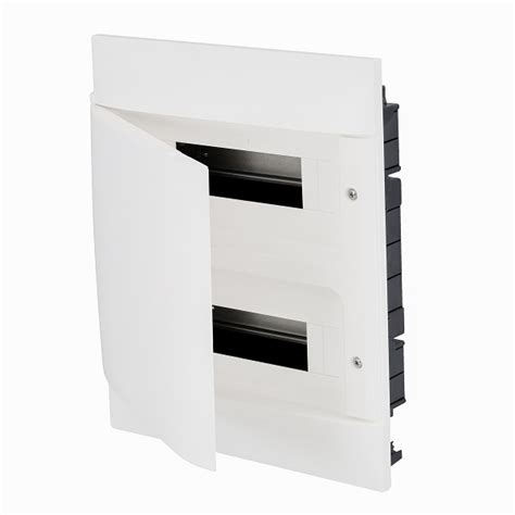 Quadro Distribui O Pvc Din Embutir Branco Cemar