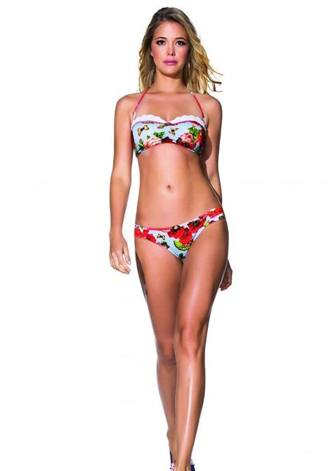 Agua Bendita Bendito Rosal Bikini Front Bikinis Colorful