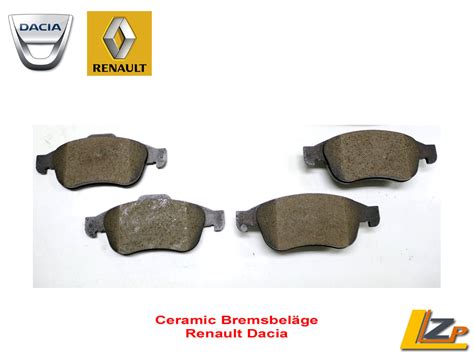 Keramik Ceramic Bremsbeläge ATE Renault Dacia 4357223