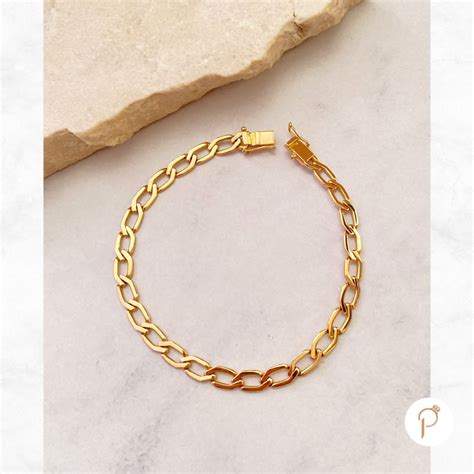 Pulsera de Oro 18K Emir Platino Perú Joyería