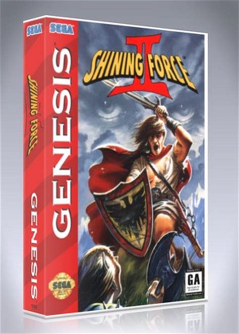 Sega Genesis - Shining Force II Custom Game Case | Retro Game Cases