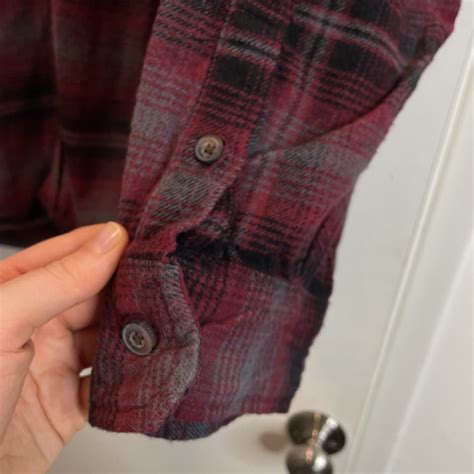 Jachs Flannel Shirt Mens XL Heritage Outdoor Button Up Red Plaid Long