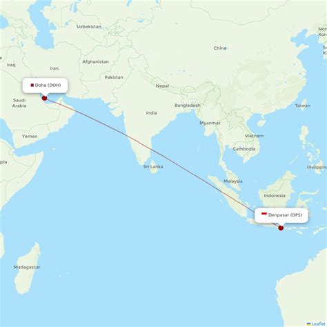 Airlines With Flights From Doha To Denpasar DOH To DPS Airline