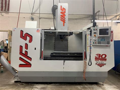 Haas Vf 550 Cnc Vertical Machining Center Tramar Industries De