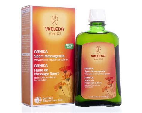 Huile de massage à l Arnica 100ml Weleda