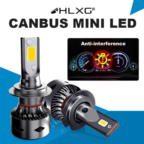 Hlxg H7 Led H11 H1 H8 Fog Lights 9006 Hb4 Led 9005 HB3 H4 LED Canbus