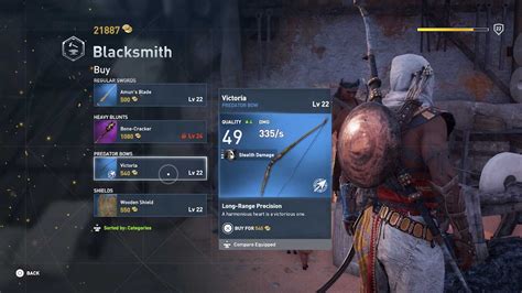 Assassins Creed Origins Get And Upgrade The Best Weapons And Tools