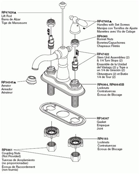 Bathroom Sink Faucet Parts Diagram | Reviewmotors.co