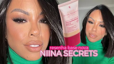 RESENHA BASE DAILY TINT CREAM Da NIINA SECRETS YouTube