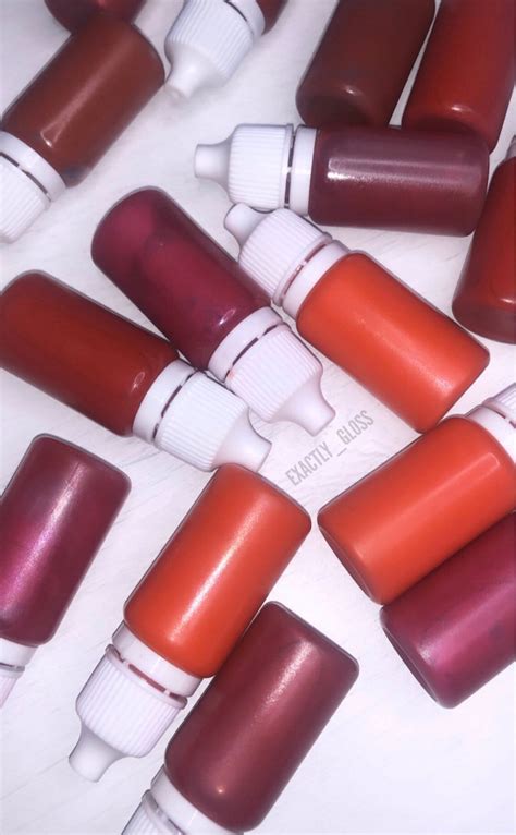 Lip gloss liquid lip pigments liquid pigments for lipgloss Uk | Etsy