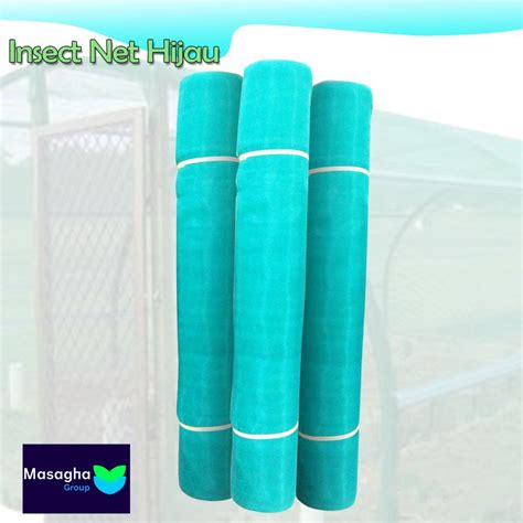 Jual Insect Net Hijau Jaring Penghalang Serangga 1 Roll Shopee