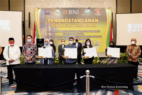 Kemendang Gandeng Accor BNI Dan Pemprov Jabar Berdayakan UMKM