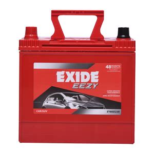 Exide Eezy Battery For Car Suv Muv