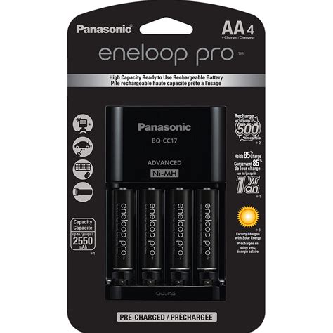 Panasonic Eneloop Pro Rechargeable Aa Ni Mh K Kj Khca A B H