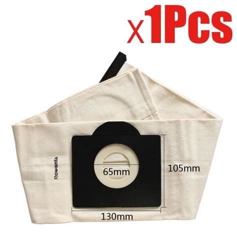 Sac Pcs Sac Poussi Re R Utilisable Et Filtre Lavable Pour