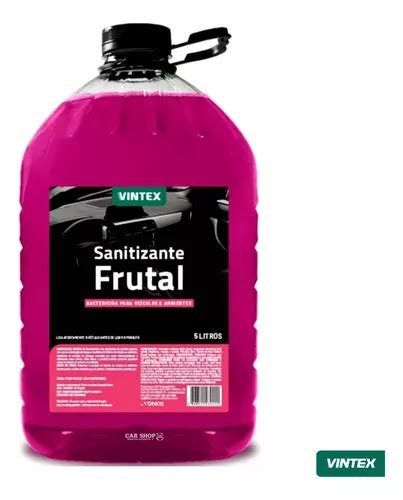 Sanitizante Aromatizante Cheirinho Carro Frutal Vonixx 5l MercadoLivre