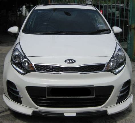 Kia Rio Rsr Design Bodykit Body Kit Skirting Skirt Lip Spoiler