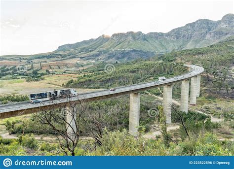 Hugos River Bridge On Road N1 Near Paarl Editorial Photo Image Of