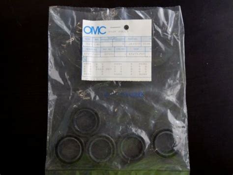 Omc Seal Johnson Evinrude Oem Nos Ebay