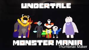 Create a Undertale monster mania Tier List - TierMaker