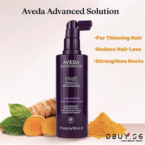 Aveda Invati Advance Scalp Revitalizer Essence Hair Loss Thinning Hair Treatment 150ml