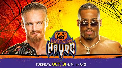 Nxt Title Match Em Destaque No Halloween Havoc